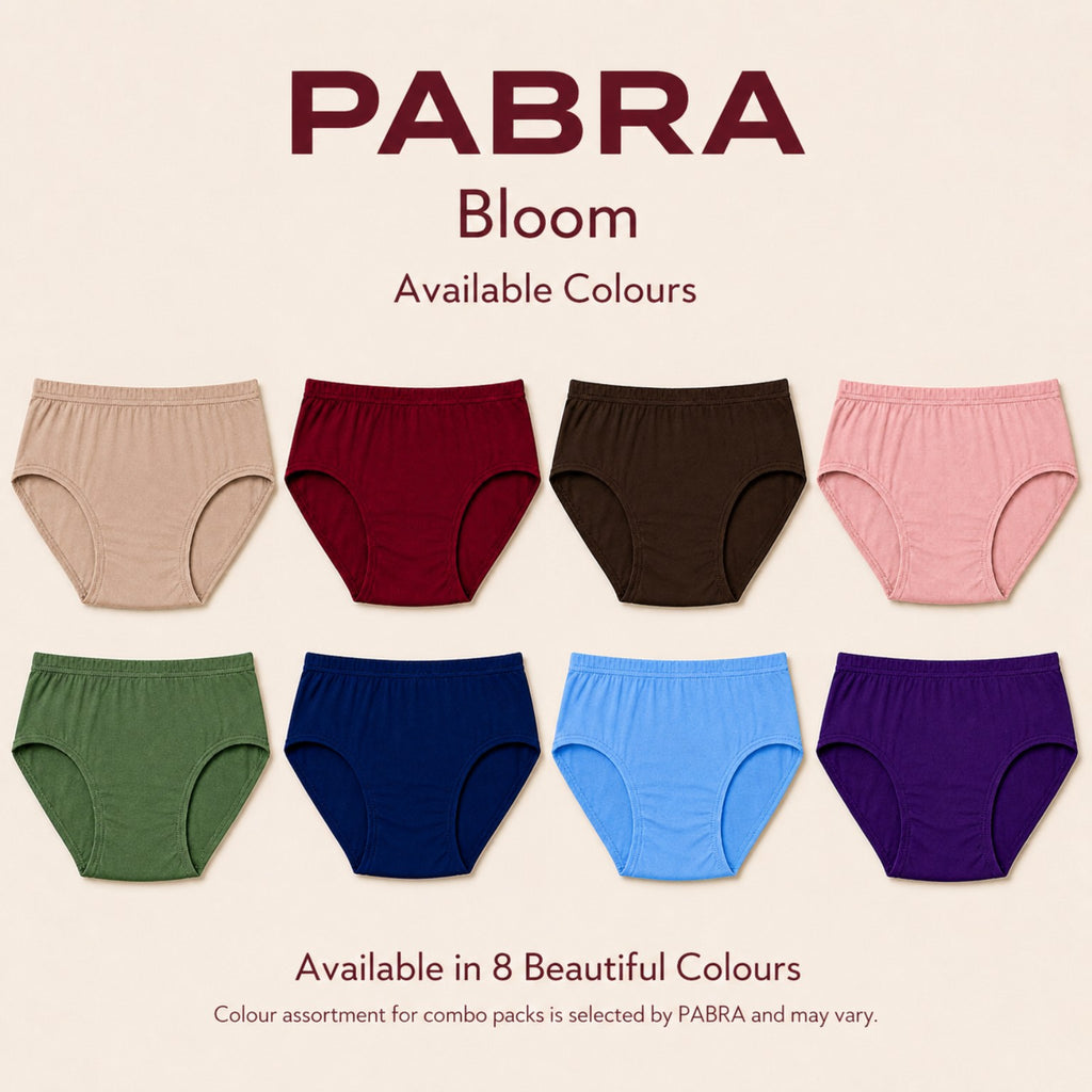 PABRA Bloom Cotton Panty (3 Pieces Combo)