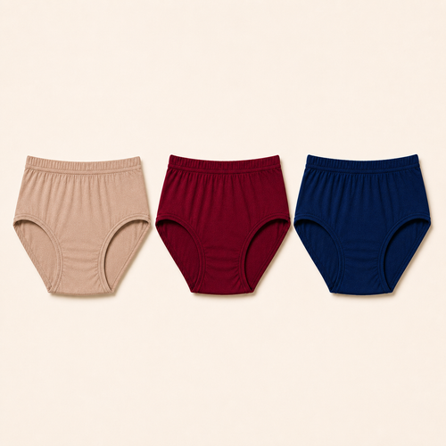 PABRA Bloom Cotton Panty (3 Pieces Combo)