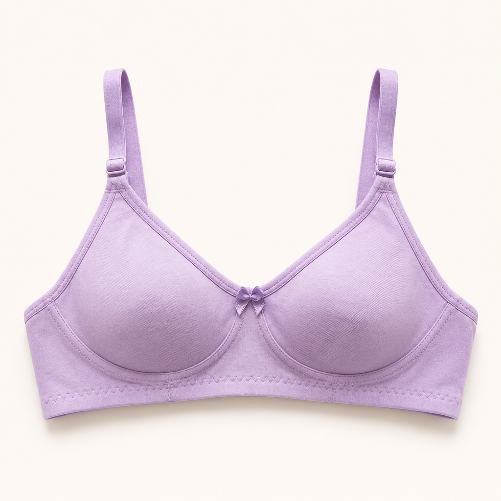 PABRA Luna™ | 3 Pieces Stretch Cotton Bra Combo Pack | Soft Everyday Comfort