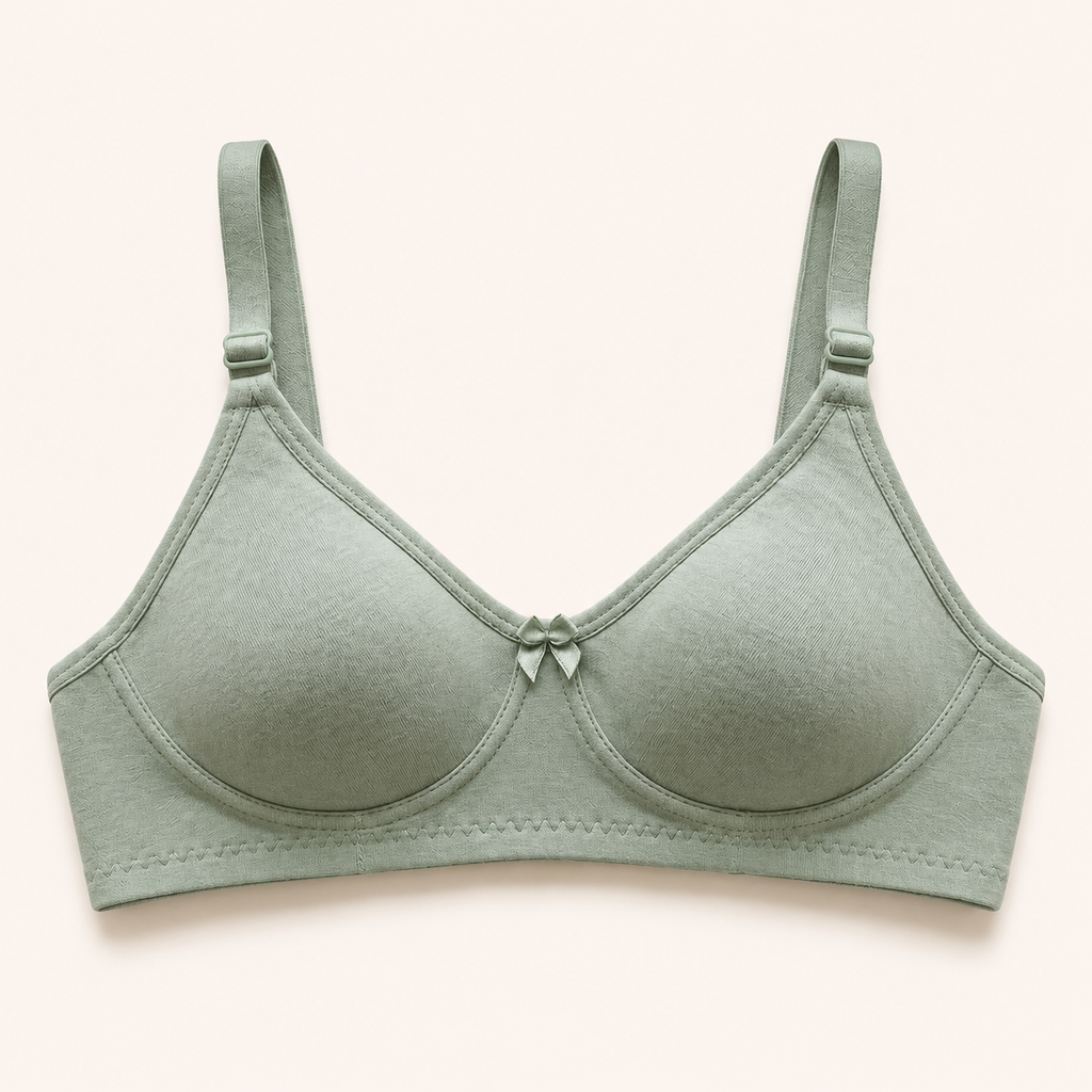 PABRA Luna™ | 3 Pieces Stretch Cotton Bra Combo Pack | Soft Everyday Comfort