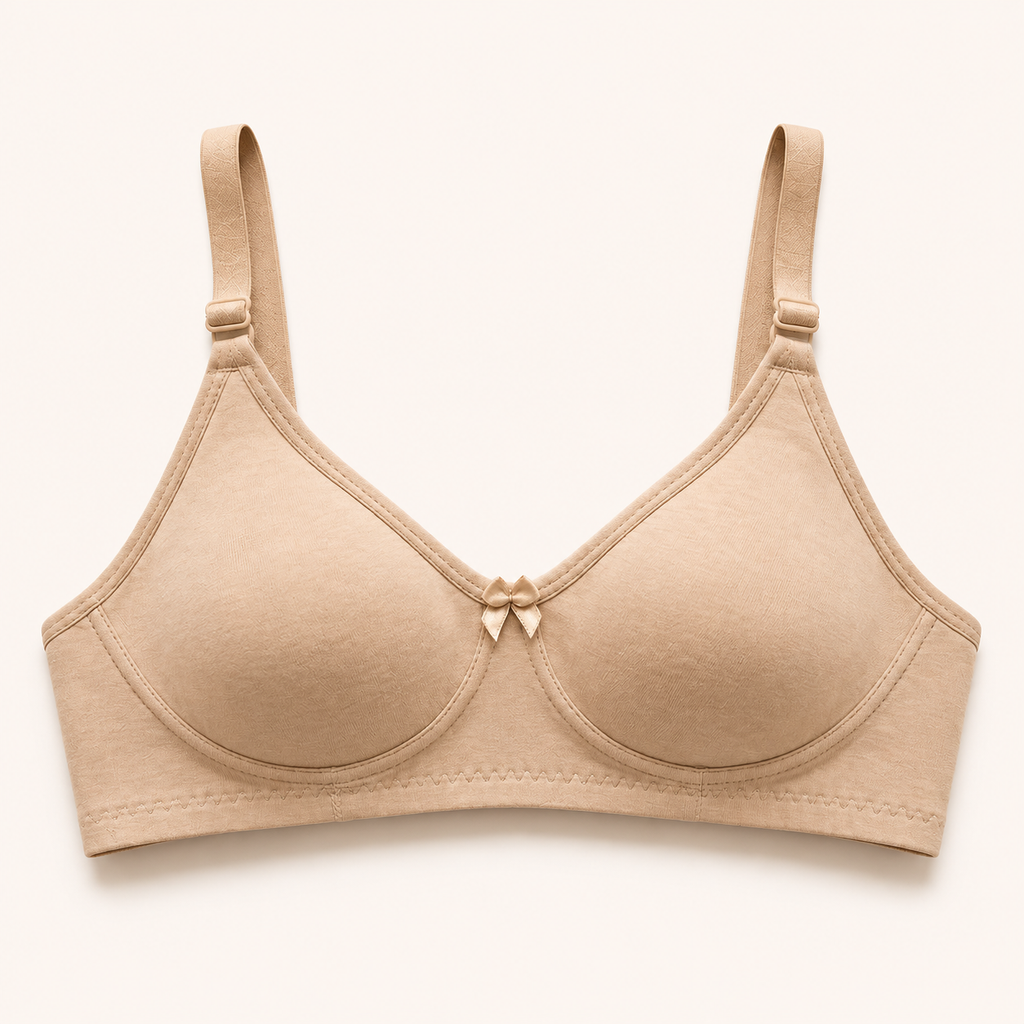 PABRA Luna™ | 3 Pieces Stretch Cotton Bra Combo Pack | Soft Everyday Comfort